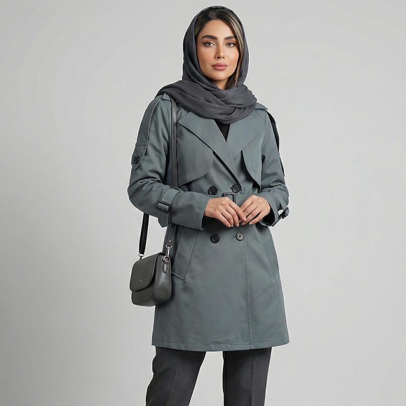 بارانی زنانه السانا مدل نیکدل کد 2303