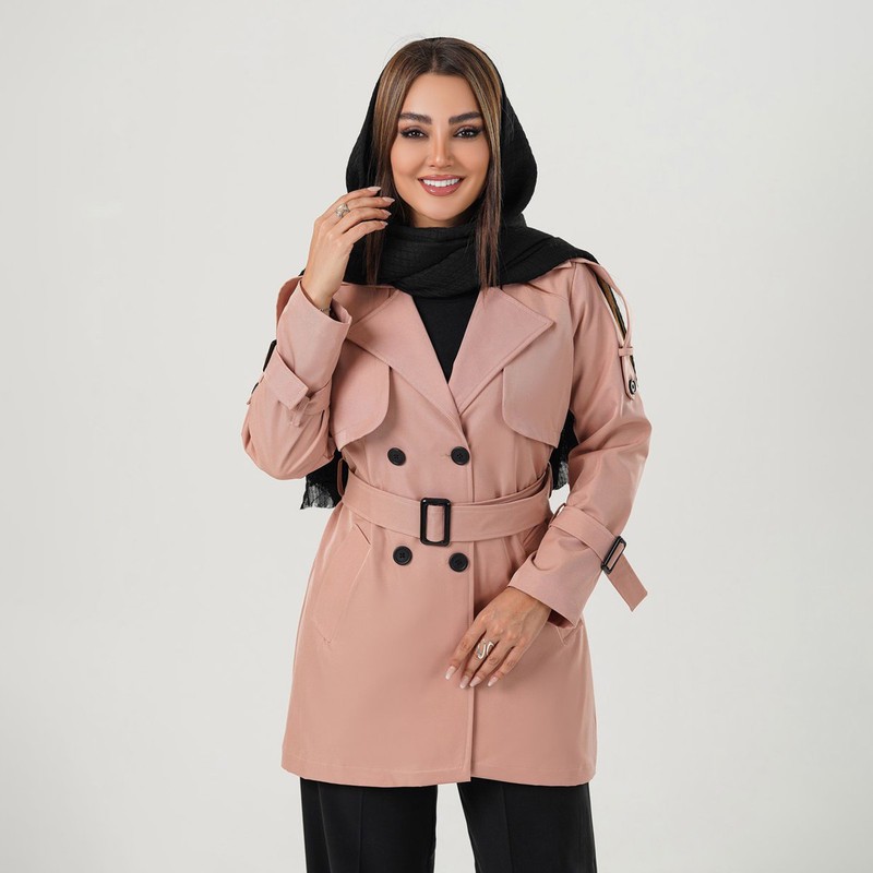 بارانی زنانه السانا مدل نیکدل کد 2303