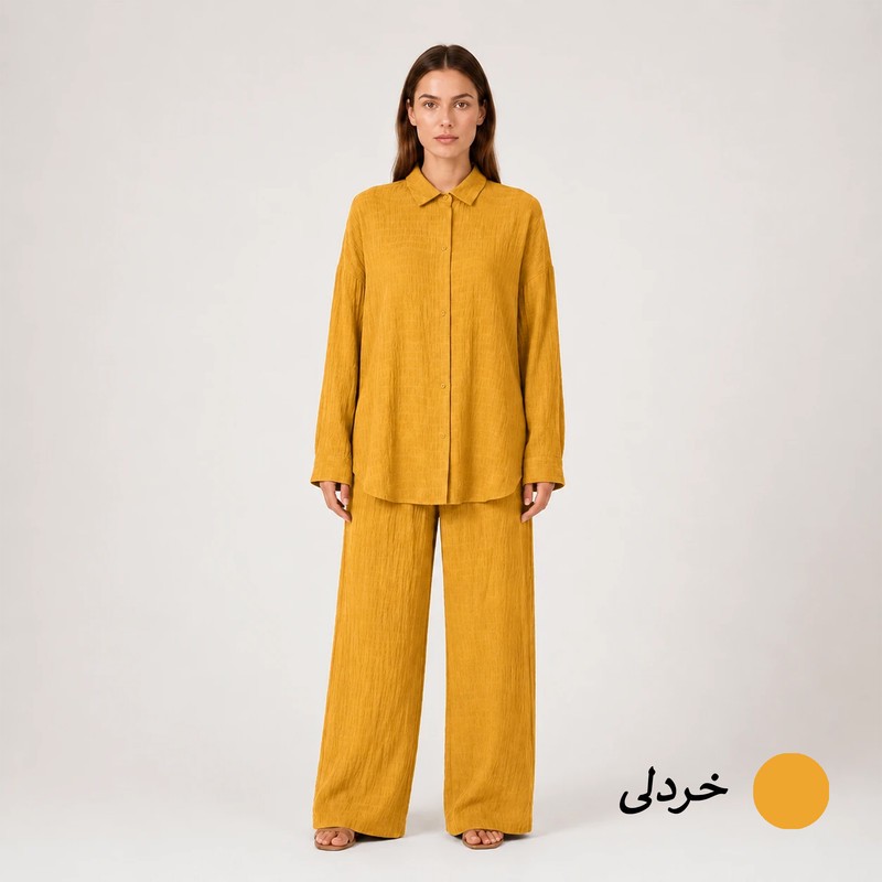 ست تونیک و شلوار زنانه مدل ریچل کد M5169