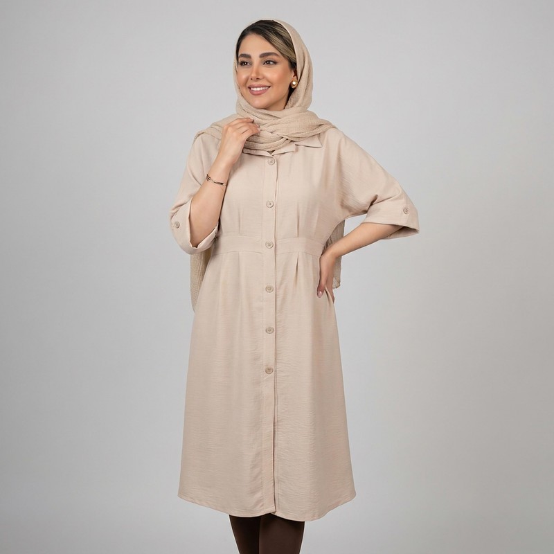 مانتو زنانه السانا مدل باتیس کد 229051