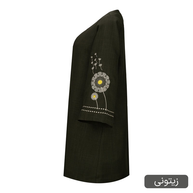 مانتو زیر زانو زنانه السانا مدل پریسان کد 2503