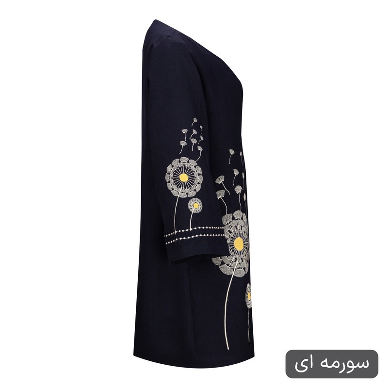 مانتو زیر زانو زنانه السانا مدل پریسان کد 2503