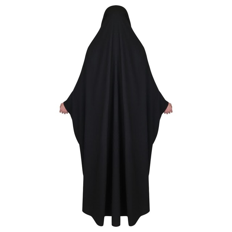 چادر دانشجویی مدل زینا جلوباز