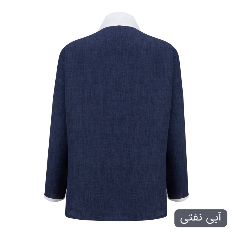 بلوز آستین بلند یقه هفت زنانه السانا مدل کایارا کد 2512