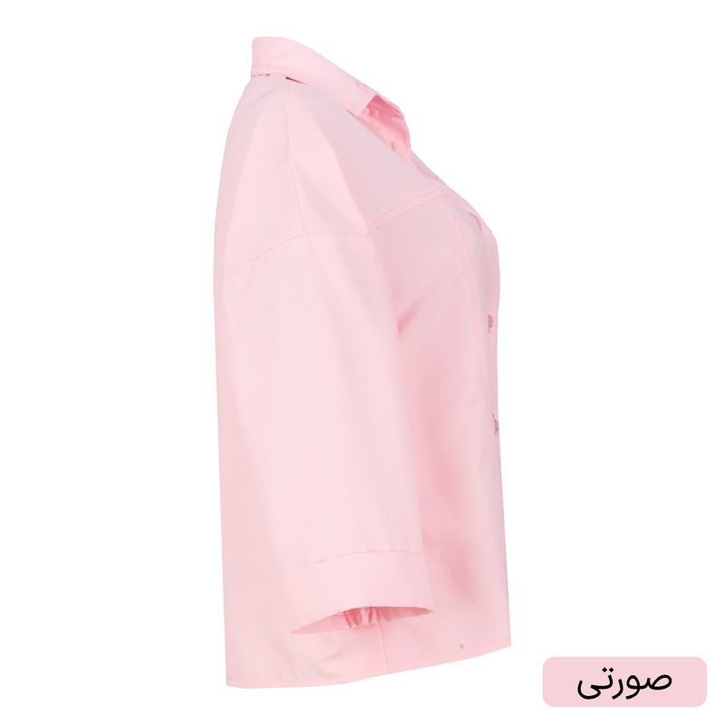 شومیز آستین بلند یقه برگردان زنانه السانا مدل پریهان کد 2571
