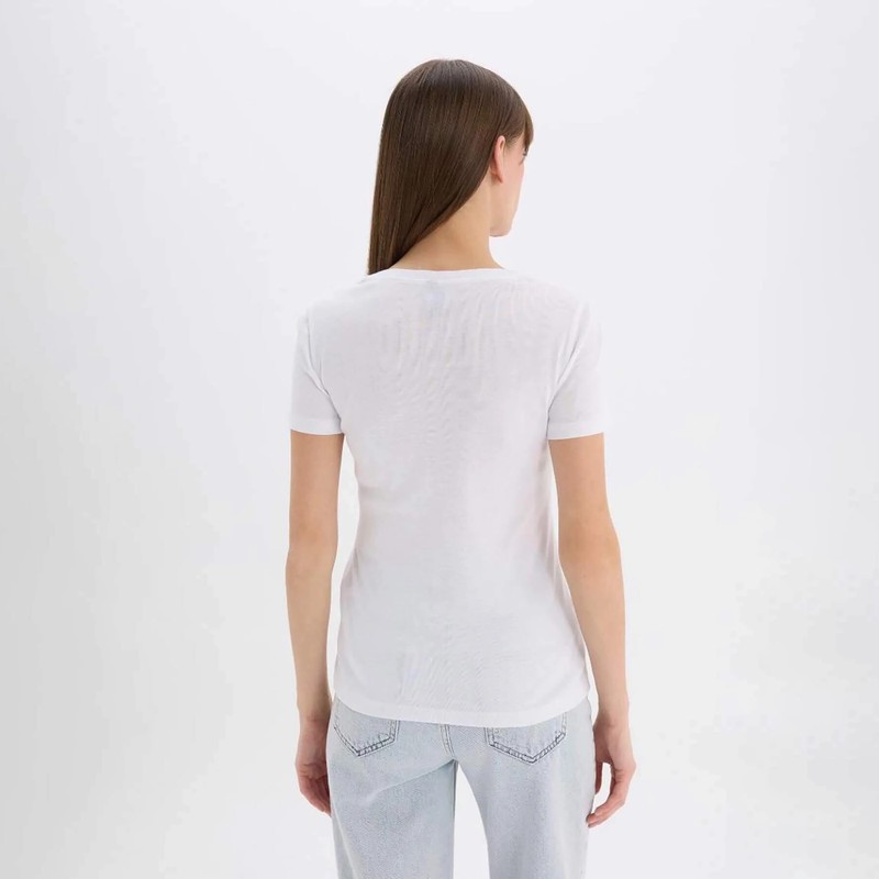 تی شرت آستین کوتاه زنانه دیفکتو مدل 8683526083133