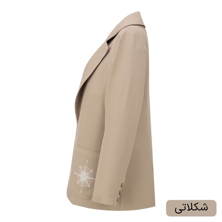 مانتو کتی زنانه السانا مدل بارانک کد 2595