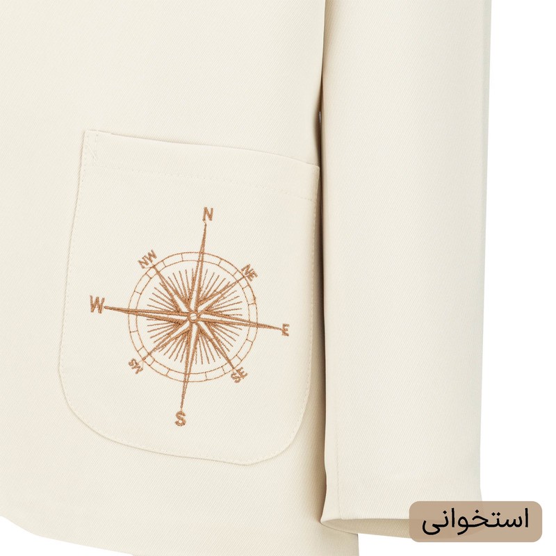 مانتو کتی زنانه السانا مدل بارانک کد 2595