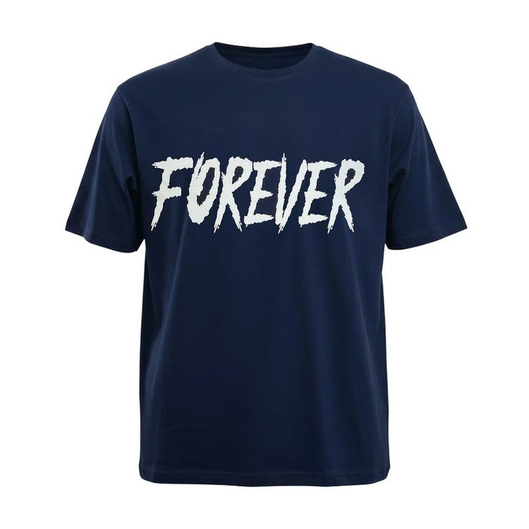 ست تیشرت آستین کوتاه و شلوارک راحتی مردانه مدل FOREVER