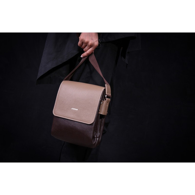 کیف رودوشی چرم جانتا مدل D012