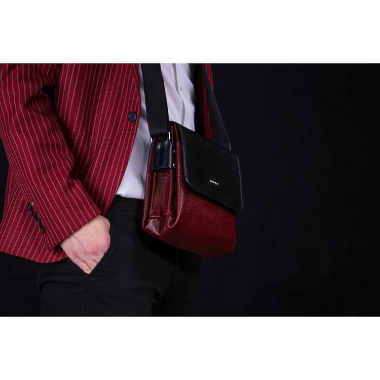 کیف رودوشی چرم جانتا مدل D012
