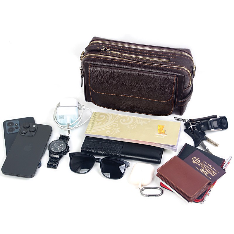 کیف دستی چرم بارز کد DG82.1