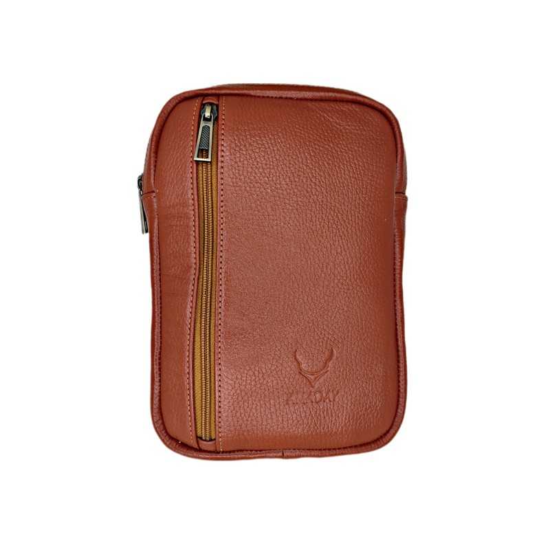 کیف کراس بادی مردانه چرم طبیعی آمادای مدل کامکار