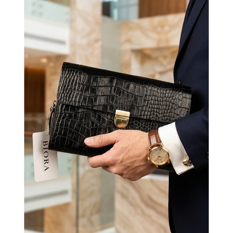 کیف دستی مردانه بیورا مدل pa027