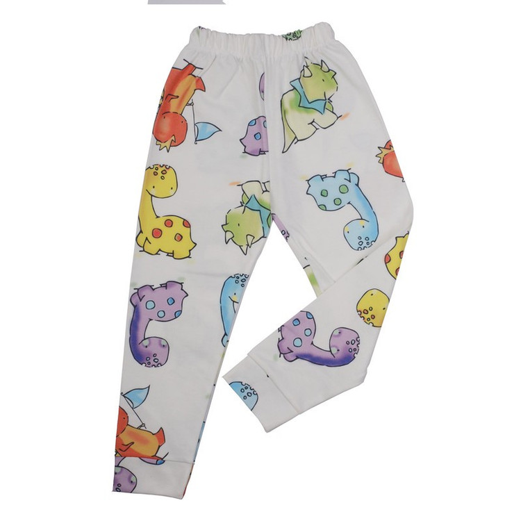 ست تی شرت آستین کوتاه و شلوار بچگانه مدل Cute dino