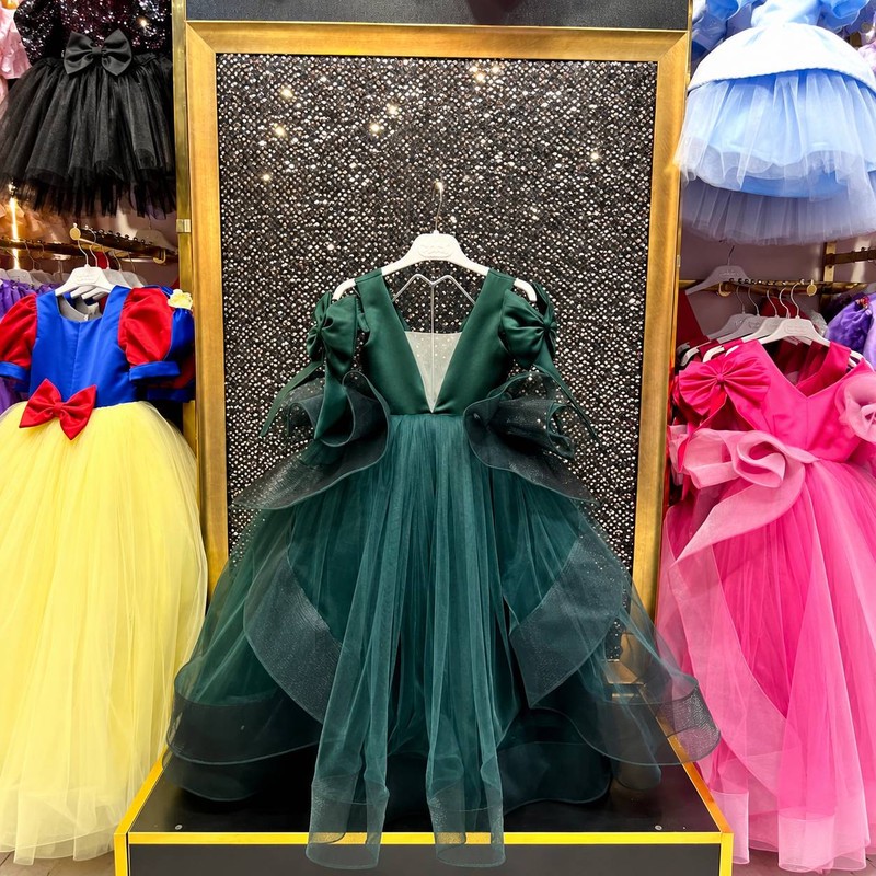 پیراهن مجلسی دخترانه مدل سلطنتی