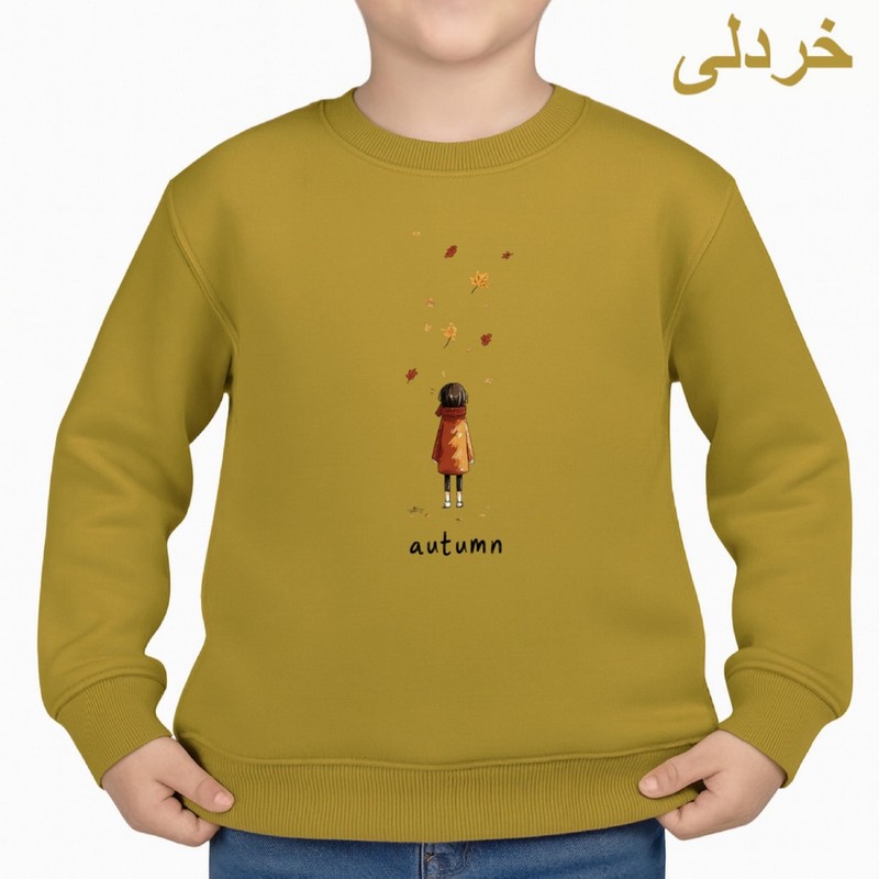 سویشرت بچگانه مدل دخترک پاییز کد v47