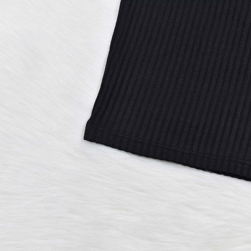 کراپ تاپ زنانه دل آویز راهراه کشبافت مدل H542