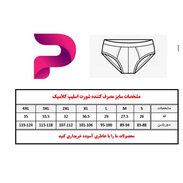 شورت اسلیپ مردانه پنبینه مدل نخ پنبه لاکرا مجموعه 5 عددی