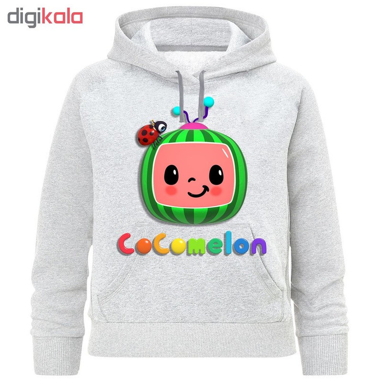 هودی دخترانه طرح cocomelon کد F292
