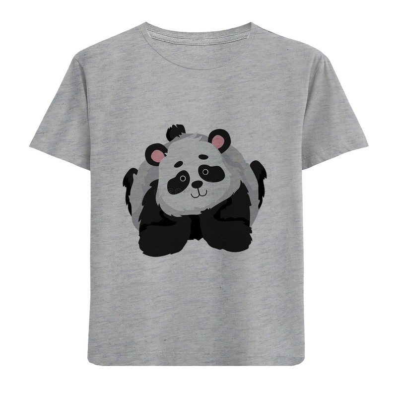 تی شرت آستین کوتاه بچگانه مدل Panda F247