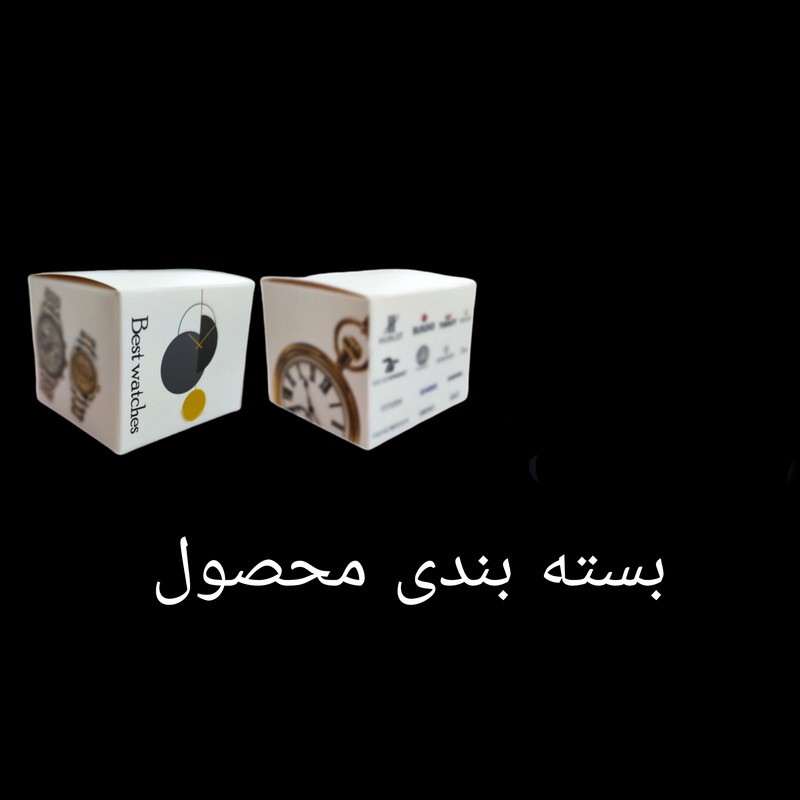 ساعت مچی عقربهای کوارتز مردانه مدل اسپرت تک موتوره صفحه نیمه اسکلتون بند پیو کد R۲