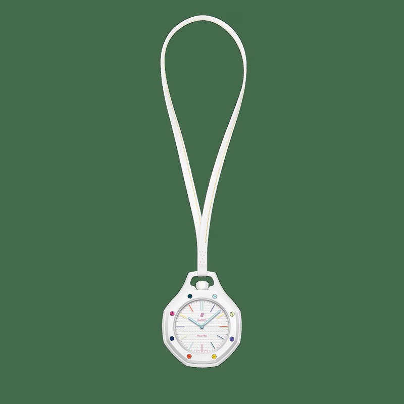 ساعت جیبی مچی عقربه ای زنانه و مردانه مدل رویال پاپ Huit Blanc