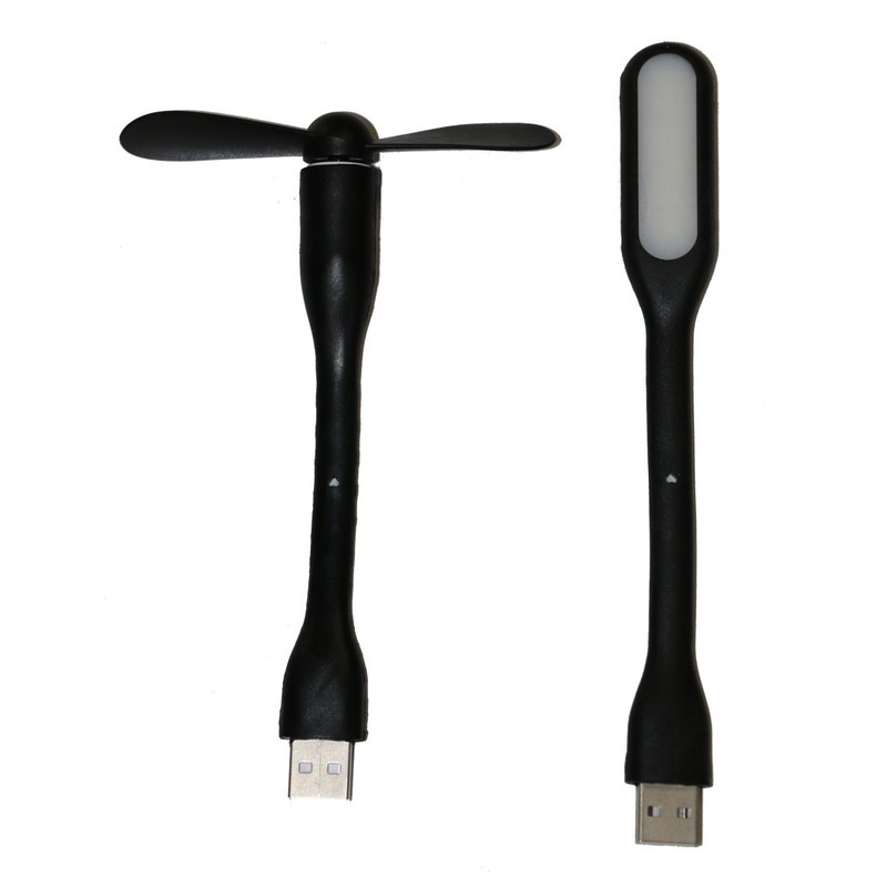 پنکه همراه ریمکس Mini USB مدلMb68 به همراه چراغ ال ای دی
