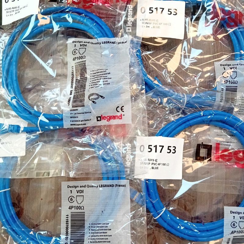 پچ کورد Cat6 لگرند مدل CAT6 - SFTP - بسته 4 عددی