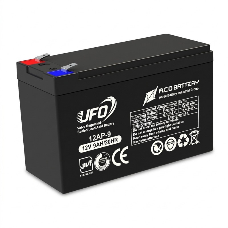 باتری یو پی اس 12 ولت 9 آمپر یوفو مدل Aco-12v-9