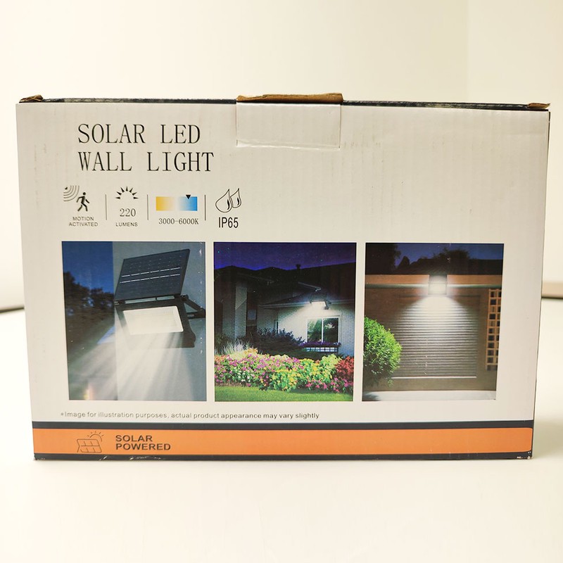 چراغ خورشیدی 20 وات مدل IP65 طرح شارژی بدون سیم کد S-0082