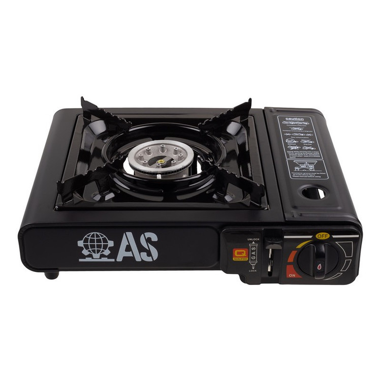 اجاق سفری آویژه صنعت مدل AS-BDZ-155-AL به همراه 4 عدد کپسول