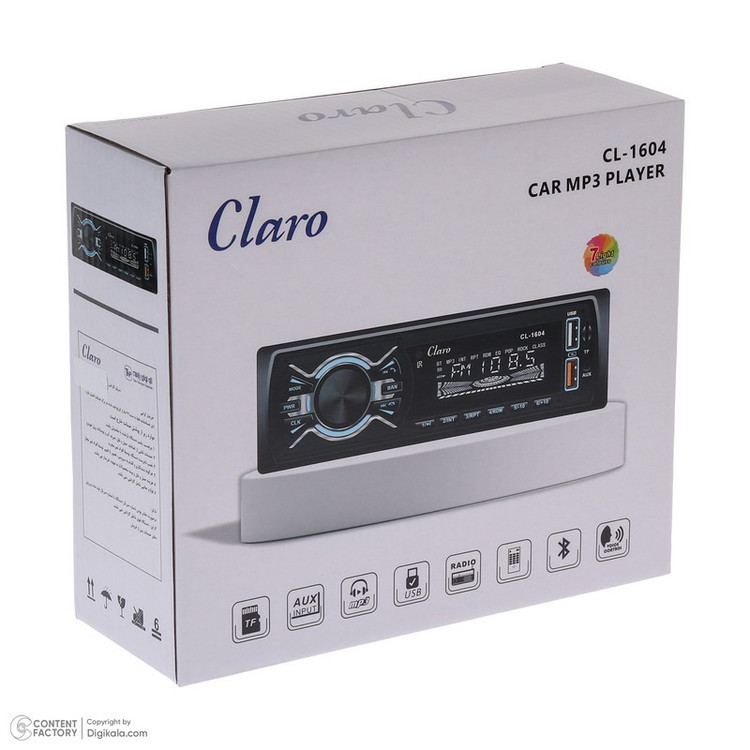 پخش کننده خودرو کلارو مدل CL-1604