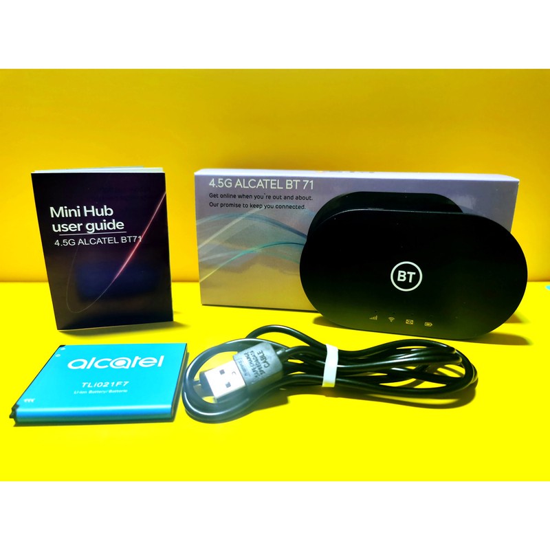 مودم 4.5G قابل حمل آلکاتل مدل BT71 با تکنولوژی Cat6 و Cat7، سرعت دانلود تا 300Mbps، پشتیبانی همزمان از 20 کاربر، وایف...