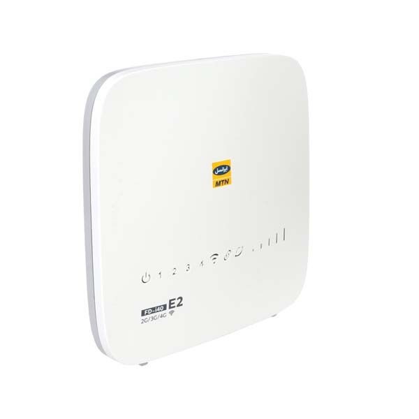 مودم 4G ایرانسل مدل FD-i40 E2 با سرعت انتقال داده تا 150 مگابیت بر ثانیه، پشتیبانی از 32 کاربر همزمان، 4 پورت LAN، کل...