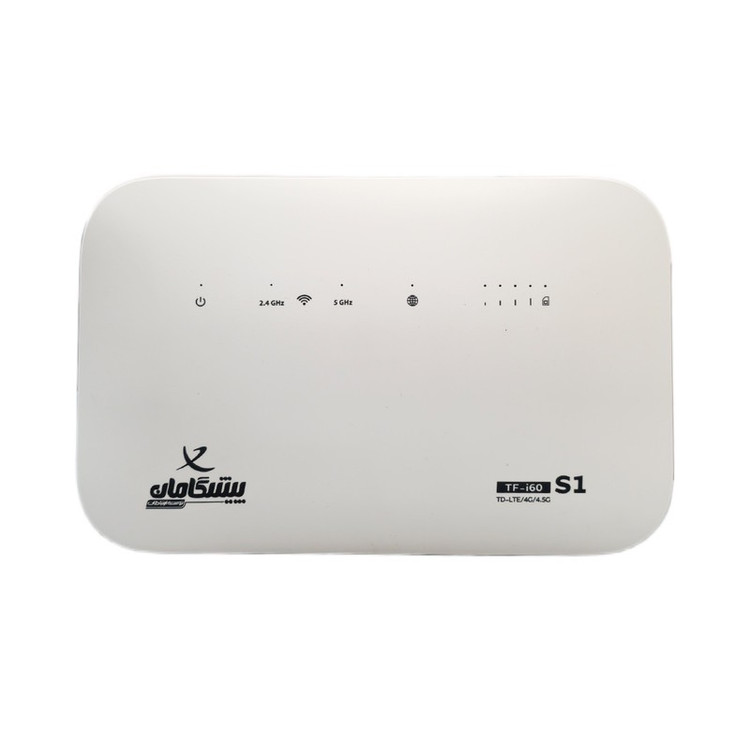 مودم روتر 4G و TD-LTE پیشگامان مدل TF-i60 S1 با پشتیبانی از 32 کاربر، اتصال وایفای و پورت RJ-45 LAN، بههمراه سیمکارت ...
