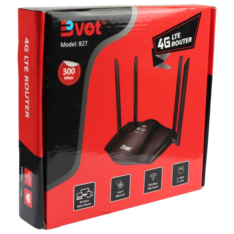 مودم روتر 4G بی وت مدل B27