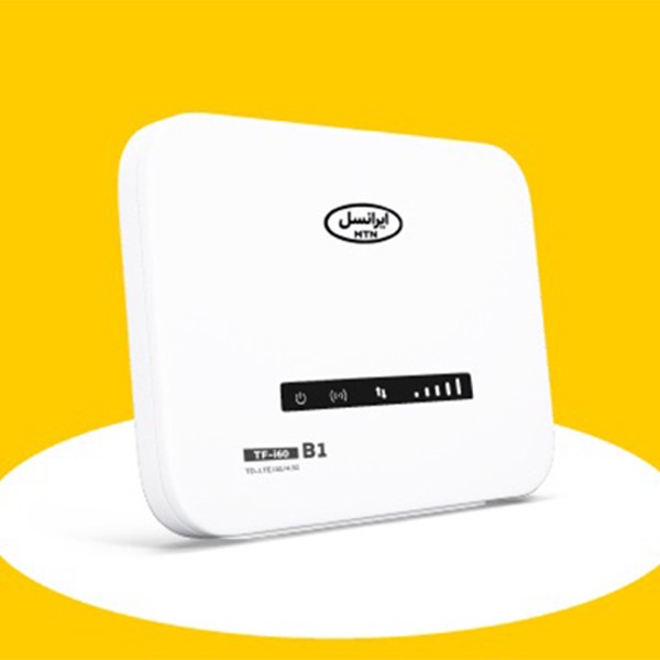مودم 4G/TD-LTE ایرانسل مدل TF-i60 B1 به همراه 115 گیگ اینترنت 3 ماهه