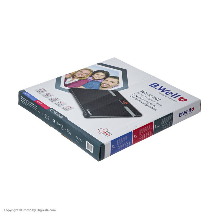 ترازو دیجیتال هوشمند بی ول مدل WK-168BT