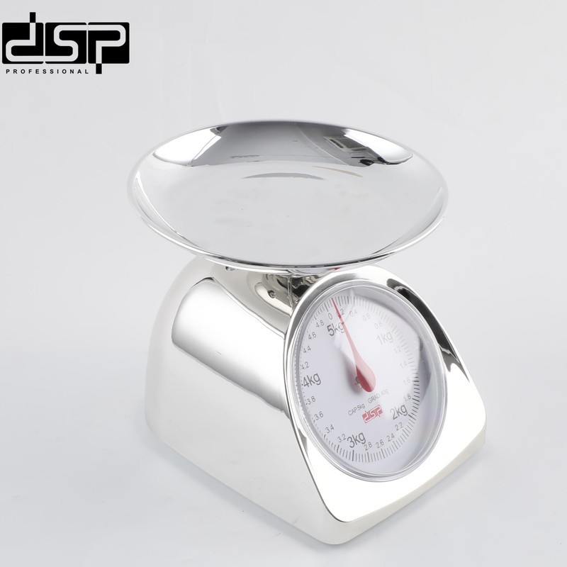 ترازو آشپزخانه آنالوگ دی اس پی مدل KD7040 حداکثر ظرفیت قابل اندازهگیری 5 کیلوگرم با دقت اندازهگیری 0.04 گرم