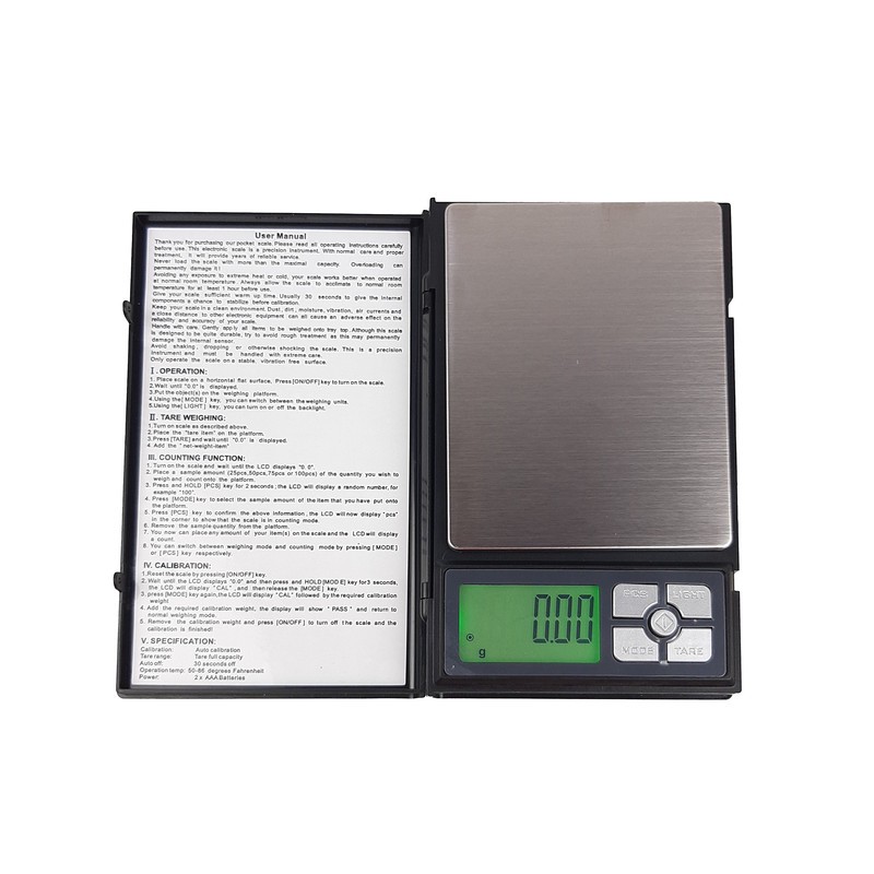 ترازو دیجیتال مدل نوت بوک کد NOTEBOOK