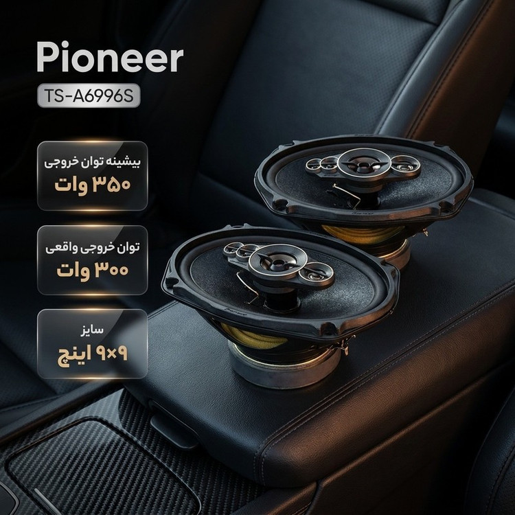 اسپیکر بیضی پایونیر مدل TS-A6996S بسته دو عددی