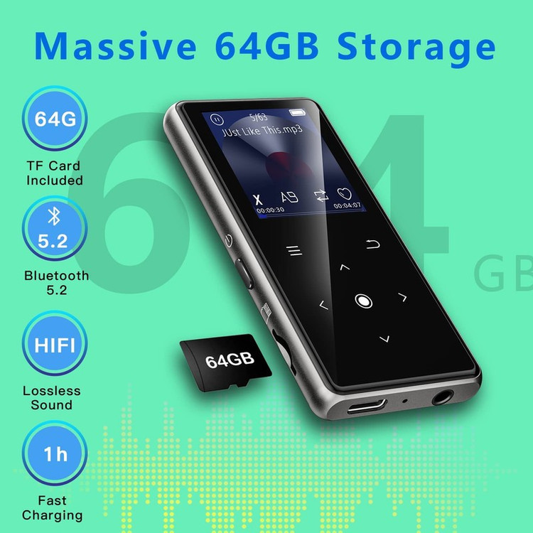 پخش کننده موسیقی آیریور مدل X6 64GB