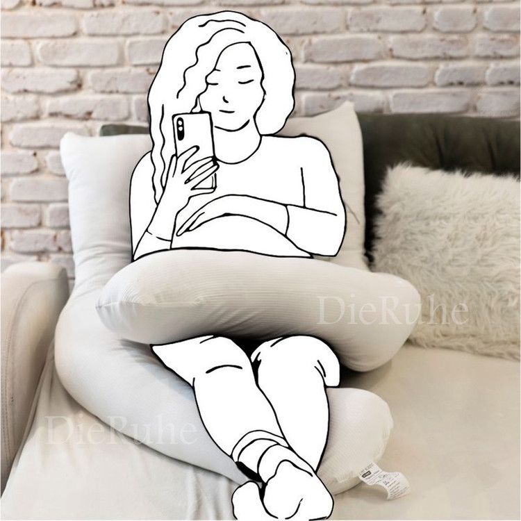 بالش بارداری دی روحه مدل U-shape