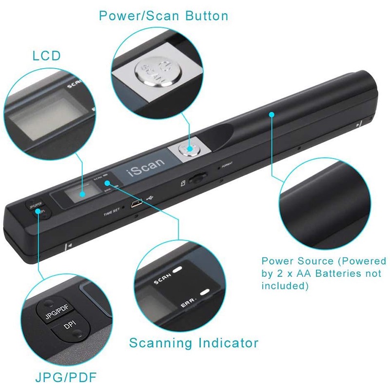 اسکنر دستی مدل i scan 16G