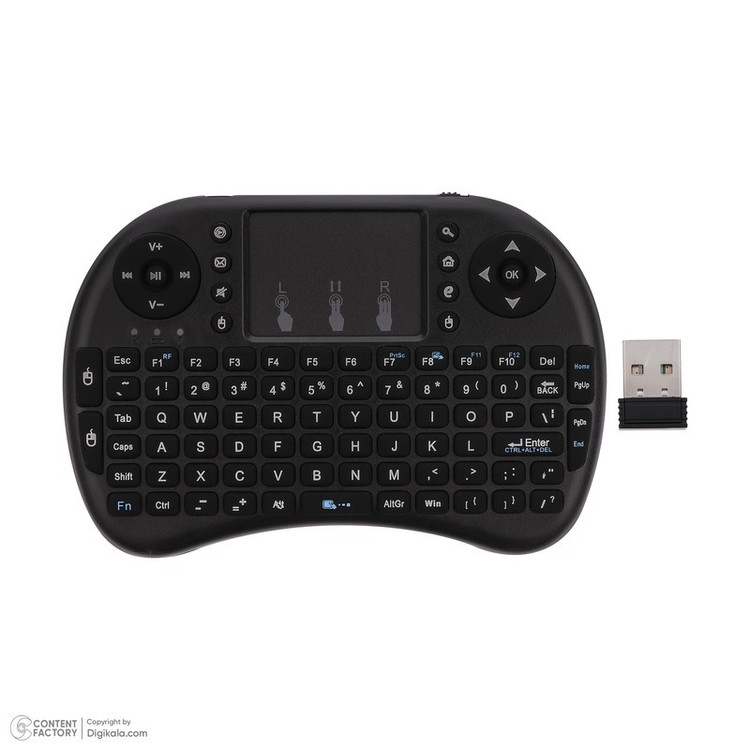 مینی کیبورد بی سیم مدل WIFI 2.4GHz