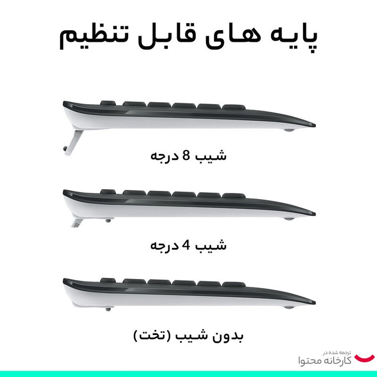 کیبورد و ماوس بیسیم لاجیتک مدل MK540