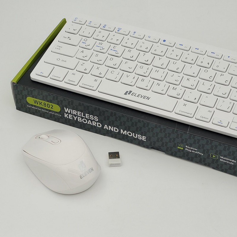 کیبورد و ماوس ایلون مدل WK802