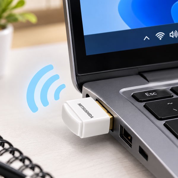 کارت شبکه USB میتسوشیدا مدل KC-W104
