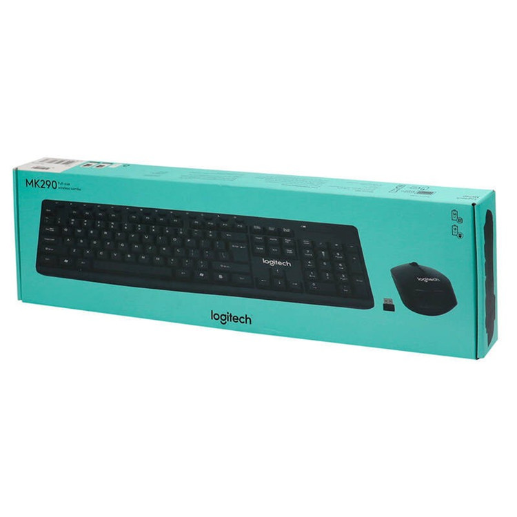 کیبورد و ماوس بی سیم مدل LOG-MK290